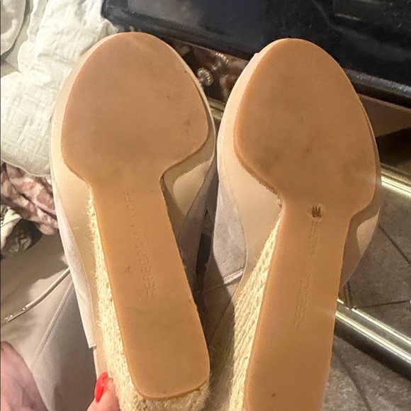 Rebecca Minkoff Tan Lace-Up Wedges - Picture 4 of 5